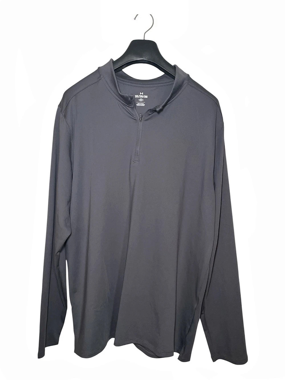 Under Armour Men's UA Motion 1/4 Zip Long Sleeve Gray 2XL